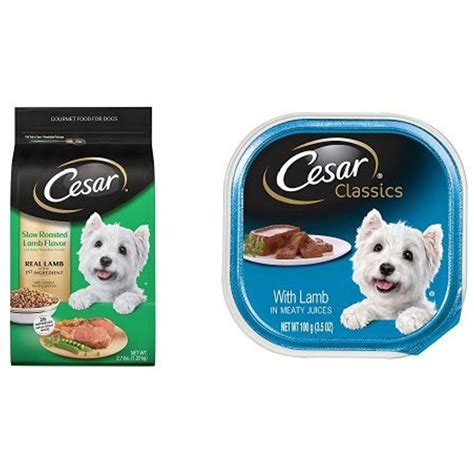 Cesar Small Dog Food Variety Pack With 27 Lb Bag Of Slow Roasted Lamb