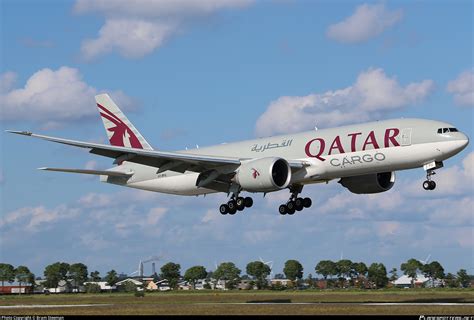 A Bfu Qatar Airways Cargo Boeing F Photo By Bram Steeman Id