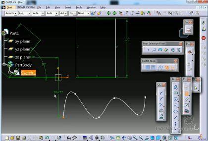 Curso Catia V Essencial Render Cursos Online