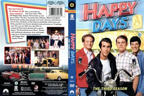 Happy Days Season 3 Tv Dvd Scanned Covers Happy Days Season 3