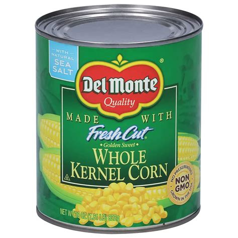 Del Monte Golden Sweet Whole Kernel Corn Shop Canned And Dried Food At