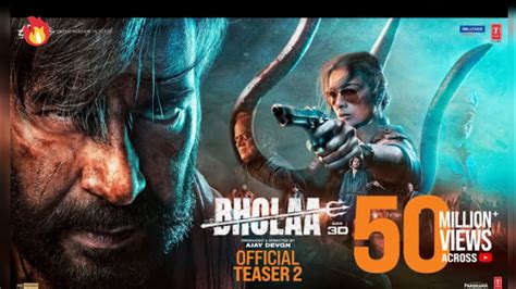 Bholaa Official Trailer Release Date Ajay Devgan Bholaa Movie