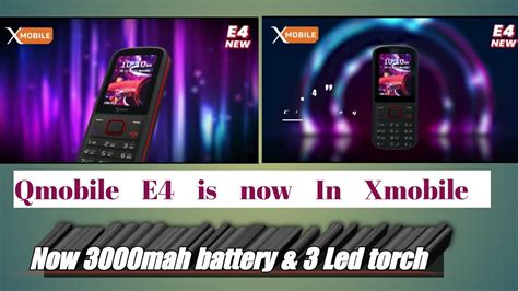 X Mobile New Model 2023 Xmobile E4 New Qmobile E4 Now In Xmobile