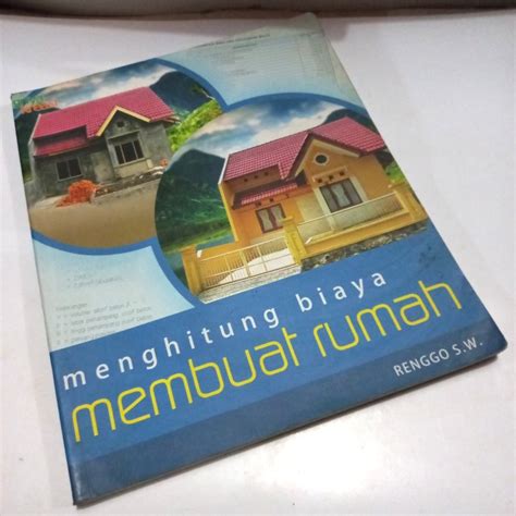 Jual Buku Arsitek Menghitung Biaya Membuat Rumah Kab Kuningan