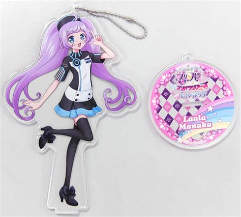 駿河屋 真中らぁら アクリルスタンドキーホルダー 「アイドルタイムプリパラ プリパラツアーズ In じょいぽりす」（キーホルダー・マスコット）