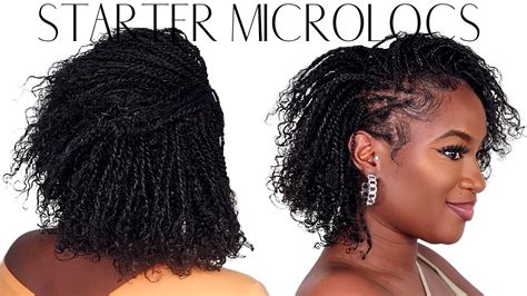 I STARTED MICROLOCS ON MY 4B 4C NATURAL HAIR HAIR UPDATE YouTube