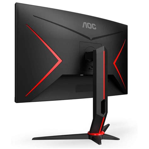 Monitor Aoc Curvo Preto Led Ms Hz Freesync Udi