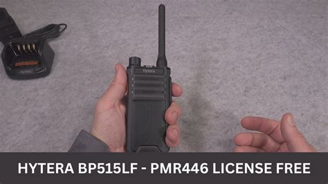 Hytera Bp Lf Pmr License Free Dmr Digital Analog Radio Feel