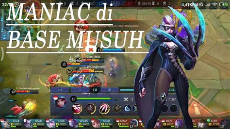 Natalia Deadly Mamba Maniac Solo Rank Epic Mobile Legend Youtube