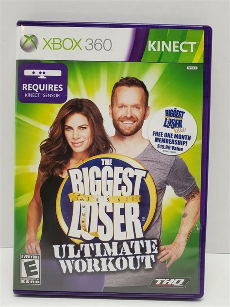 The Biggest Loser Ultimate Workout Xbox 360 Kinect Video Exercise Game