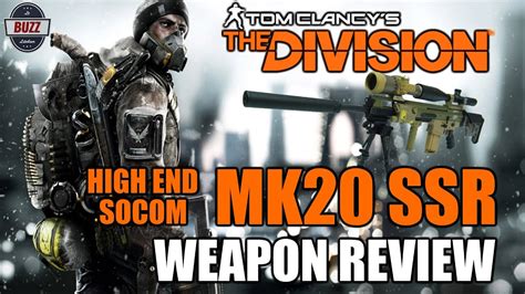 SOCOM HIGH END MK20 SSR Marksman Rifle Weapon Review Tom Clancy S The