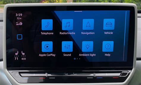 Review Volkswagens Id4 Ev Features Wireless Carplay And A Gorgeous