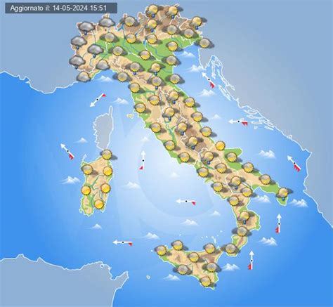 Previsioni Meteo Italia Oggi E Settimana Centro Meteo Italiano