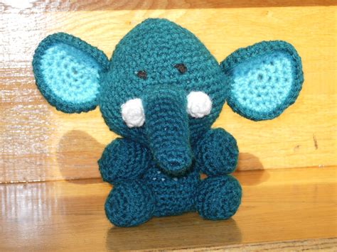 Crochet Amigurumi Elephant – Krazy Kabbage