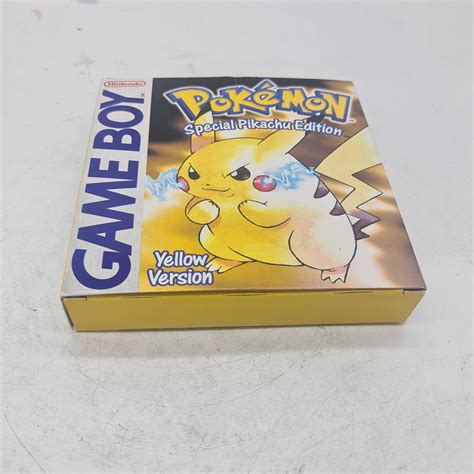 Nintendo Pokemon Yellow Version Special Pikachu Edition Pal Dmg