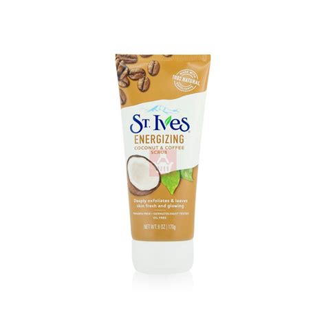 St Ives Energizing Coconut And Coffee Scrub 170gm