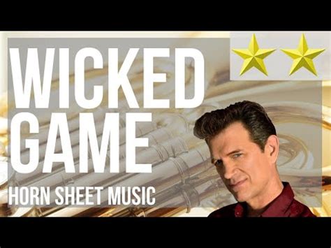 Horn Sheet Music How To Play Wicked Game By Chris Isaak YouTube