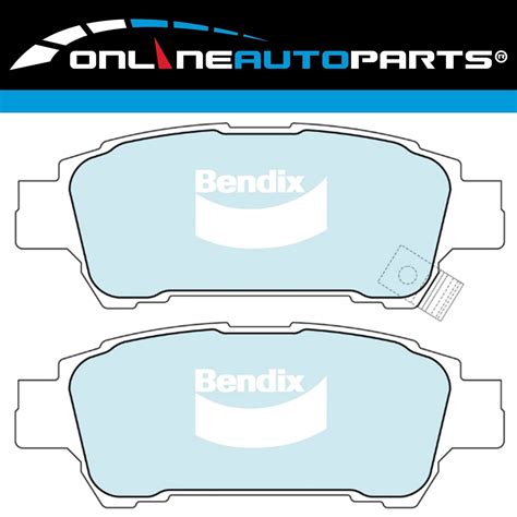 Bendix Gct Rear Disc Brake Pad Set For Toyota Previa Acr L Az Fe