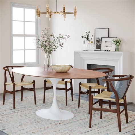 Saarinen Tulip Oval Dining Table