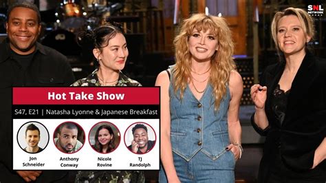 Natasha Lyonne Japanese Breakfast Snl Season Finale Hot Take Show S47 E21 Youtube