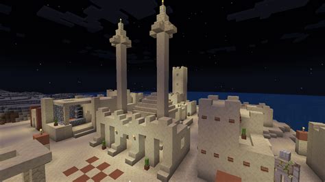 Desert Village at Night (SSP) : r/Minecraft