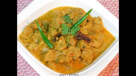 Kerala Style Soya Chunks Curry Soya Bean Chunks Curry Recipe Youtube