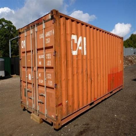 Mild Steel 15 Feet Used Shipping Container Capacity 10 20 Ton At Rs