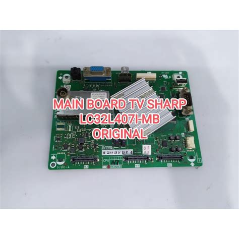 Jual Mainboard Tv Sharp Lc L I Original Normal Tested Shopee Indonesia