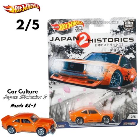 Jual Hot Wheels Japan Historics 2 Mazda RX 3 RX3 HW Japhis 2 Hotwheels