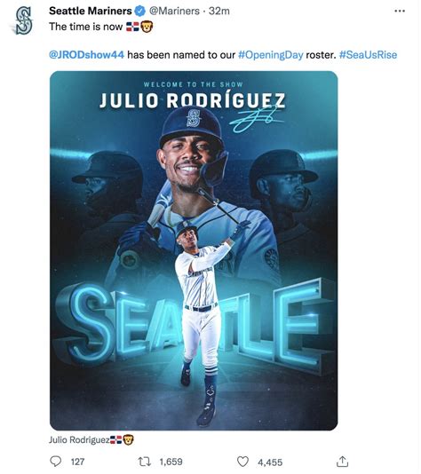 Myslabs On Twitter Looks Like J Rod Made The Opening Day Roster