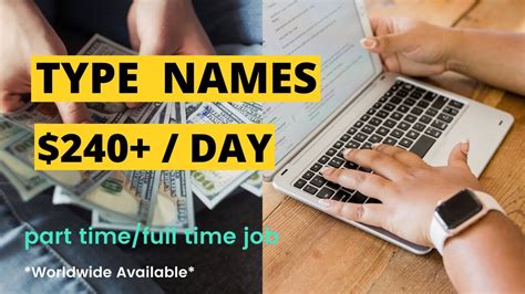 How To Make 240 Per Day By Easy Typing Jobs Online No Experience