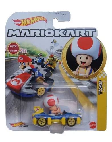 Hot Wheels Mario Kart Toad Mach 8 MercadoLibre