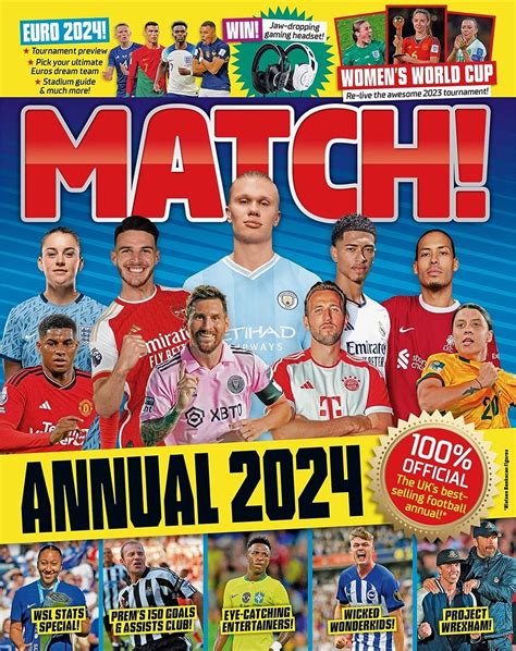 Match Annual The Number One Football Annual For Fans Everywhere