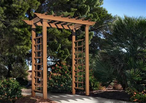 Carolina Wood Composite Vinyl Arbor Gardeners Supply