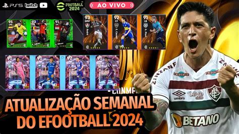 eFootball2024 ATUALIZAÇÃO SEMANAL 23 11 23 Melhores da Libertadores