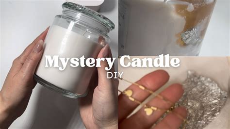 Candle DIY Hidden Jewellery Mystery Candle Tutorial Affordable Gift