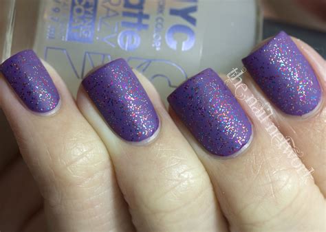 The Nail Network NYC Sparkle Top Coat Matte Me Crazy