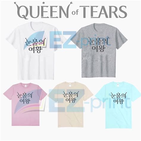 Jual Kaos Queen Of Tears Hangul Baju Tshirt Kim Soo Hyun Kim Ji Won