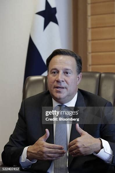 Juan Carlos Varela Panamas President Speaks During An Interview In News Photo Getty Images