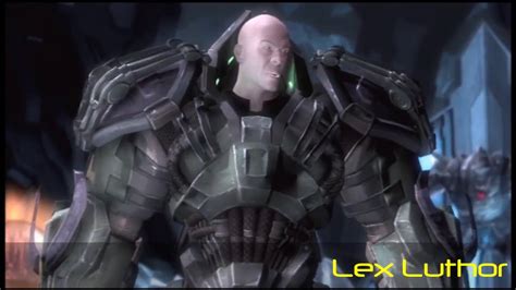 Lex Luthor Unique Clash Taunts Injustice Gods Among Us Youtube