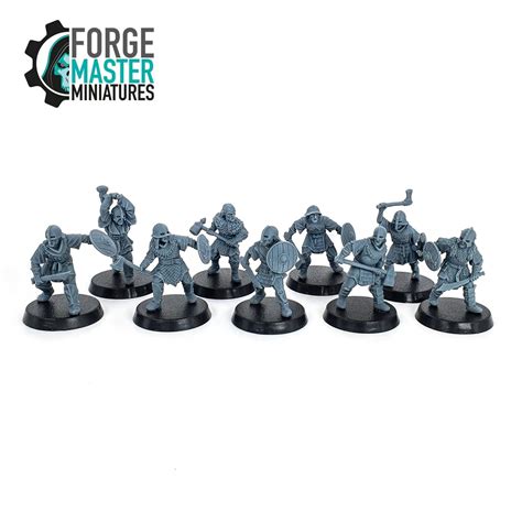 Orc Warband By Medbury Miniatures