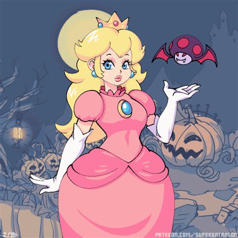 Post 3940453 Princess Peach Super Mario Bros Supersatanson Animated