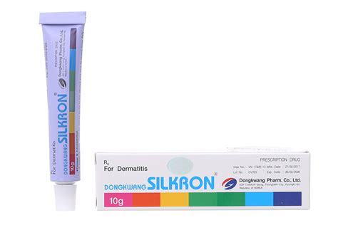 Thuốc bôi trị nấm viêm da Silkron tuýp 10g Medigo