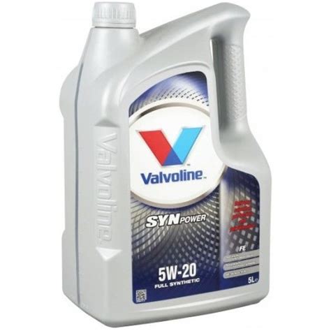 VALVOLINE SYNPOWER FE SAE 5W-20 5л