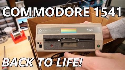 Fixing A Commodore 1541 Disk Drive Youtube