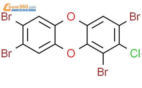 680226 84 0 Dibenzo b e 1 4 dioxin 1 3 7 8 tetrabromo 2 chloro 化学式结构