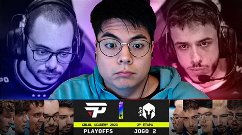 PAIN X VIVO Keyd Jogo 2 CBLOL Academy 2023 Playoffs DIA 6 Ilha