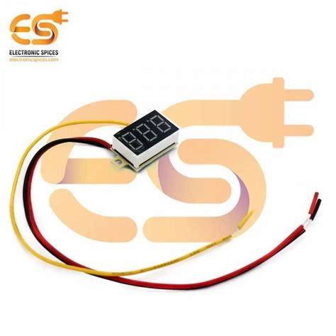 0 36 Inch 0 To 100V Three Wire DC Voltmeter Display Module At Rs 83 90