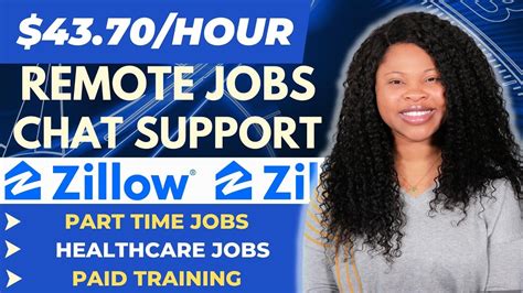 Work From Home Jobs 2023 43 Remote Jobs Chat Support W Zillow Part