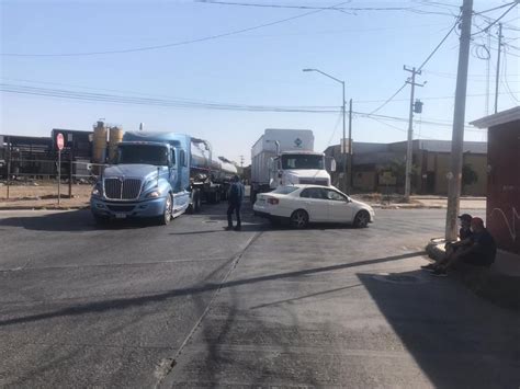 Choque En El Parque Industrial De G Mez Palacio Deja Un Lesionado